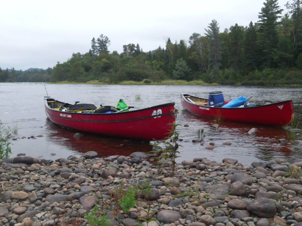 spanish river, pogamassing - kayak ontario